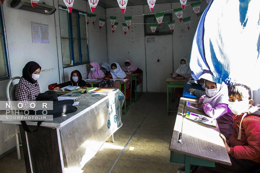 افتتاح مدرسه و خانه عالم روستای اسماعیل آباد زرندیه