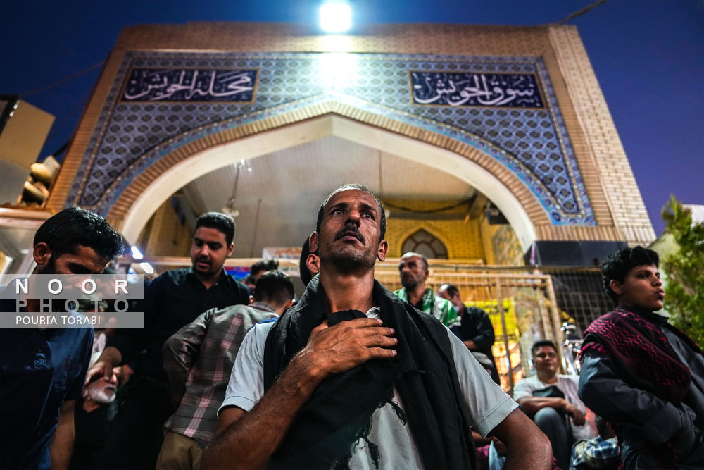 زائران حسینی در نجف