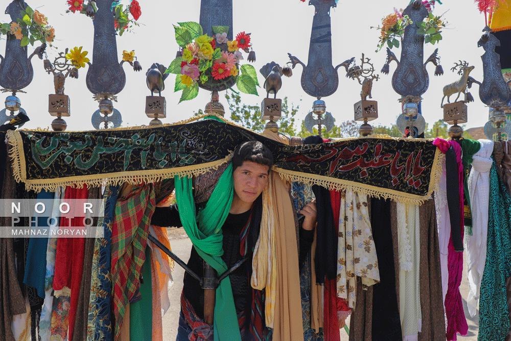 عزاداری اربعین حسینی در روستای خرو نیشابور