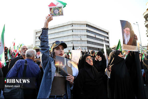 حمایت مردم تهران از اقدامات پلیس