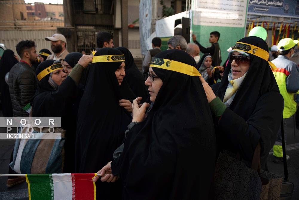 راهپیمایی ۱۳ آبان ۱۴۰۱ در تهران