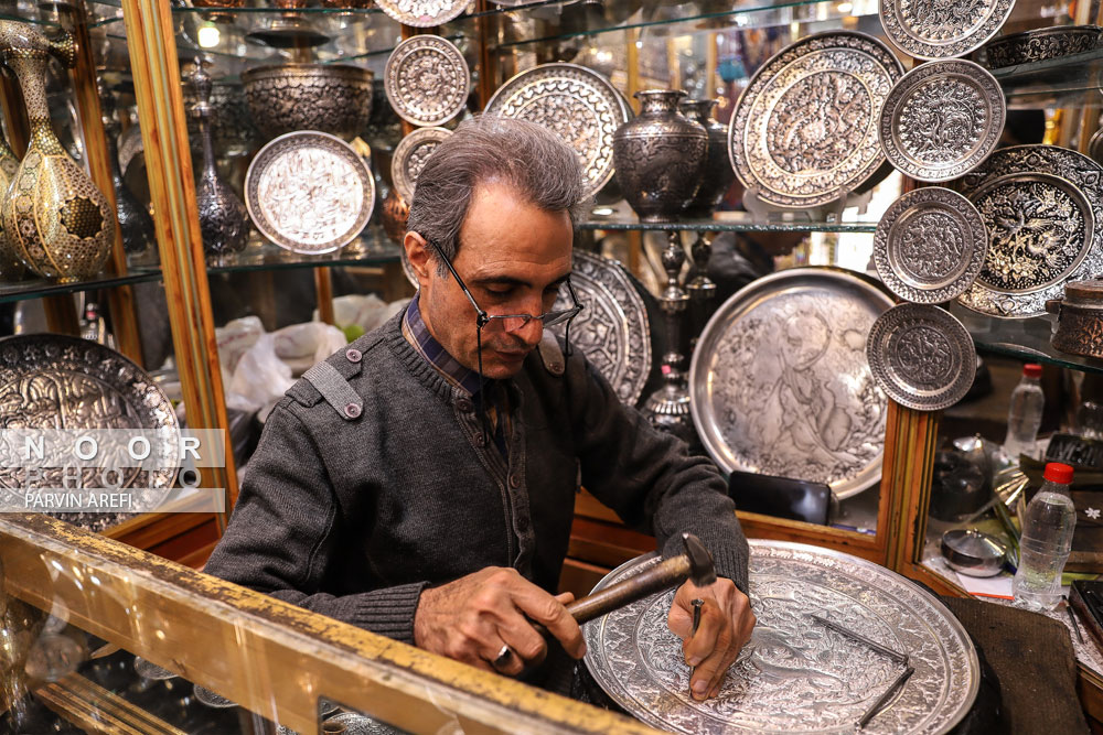 بازار مسگرهای اصفهان