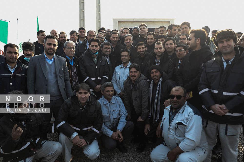 افتتاح واحد گاوداری 6000 رأسی بنیاد مستضعفان در قزوین
