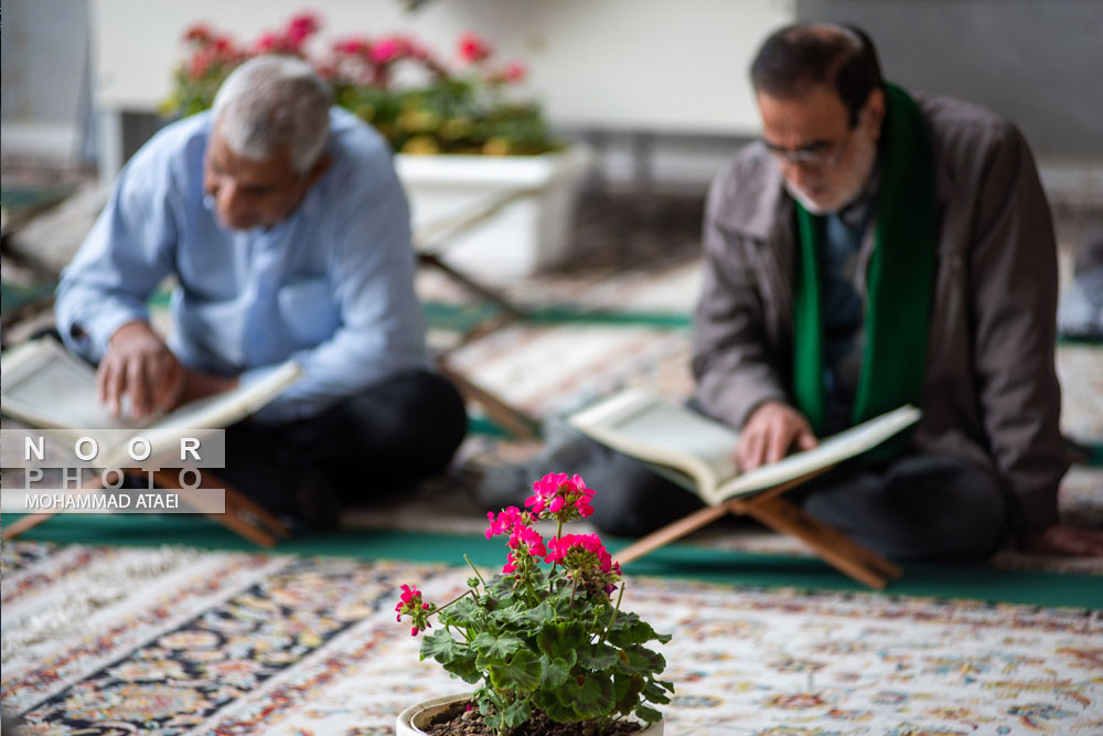 جزخوانی قرآن کریم در مسجد گوهرشاد