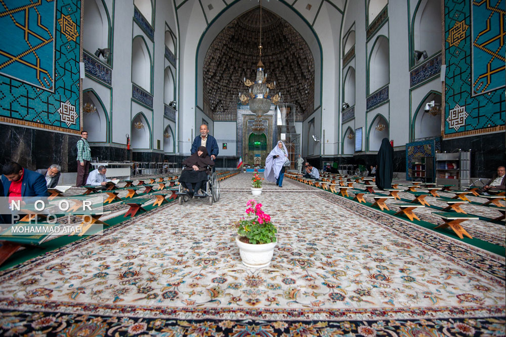 جزخوانی قرآن کریم در مسجد گوهرشاد