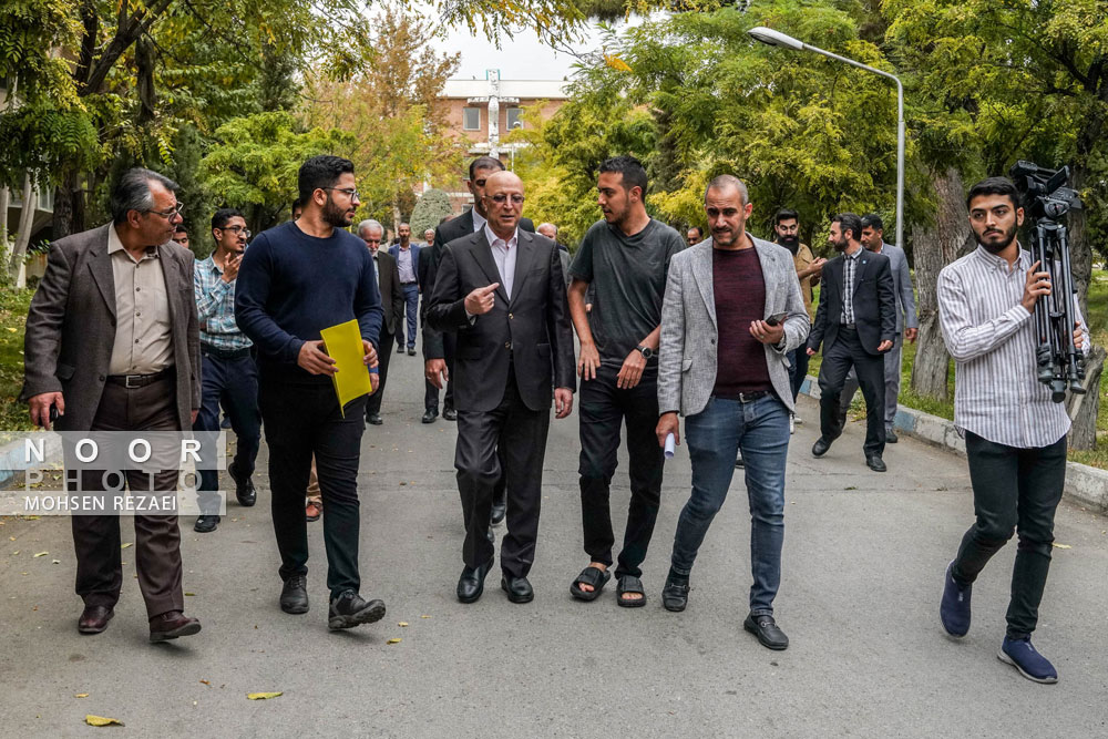 مراسم افتتاح مجتمع خوابگاهی 500 واحدی ویژه دانشجویان متاهل دانشگاه تهران