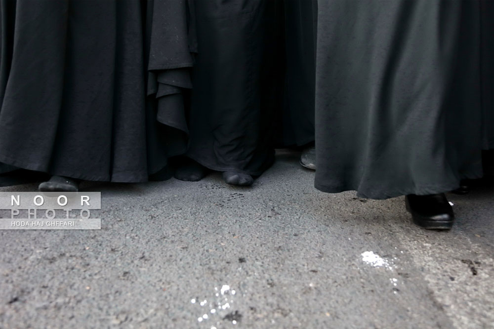 تشییع و خاکسپاری شهید گمنام در بوستان شهدای آذرقم