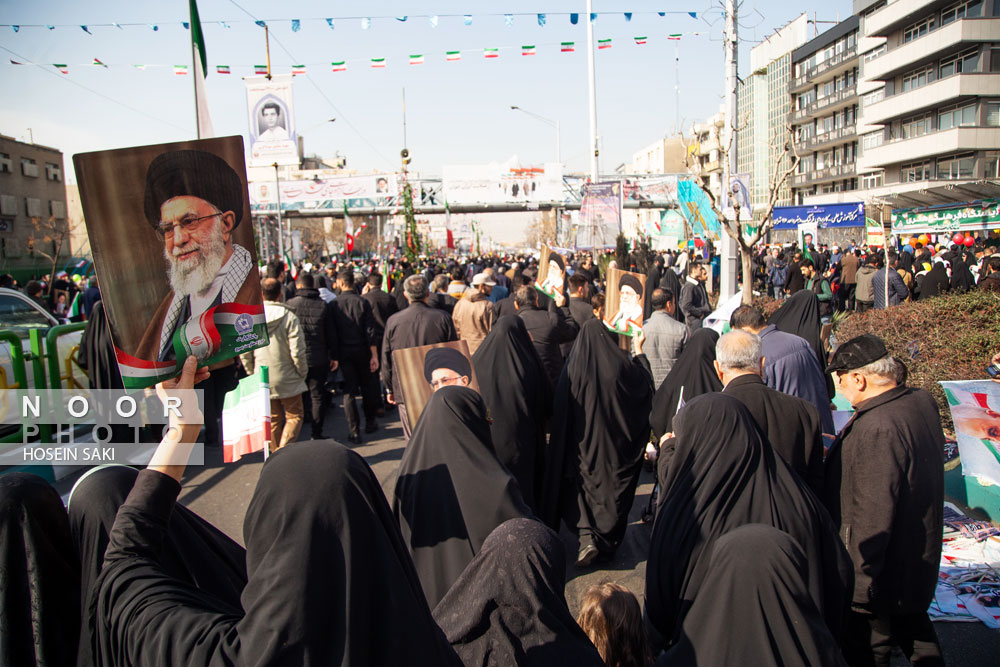 راهپیمایی 22 بهمن 1402 در تهران