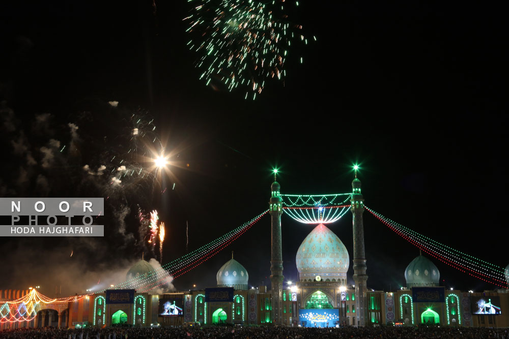 جشن شب نیمه شعبان در مسجد جمکران