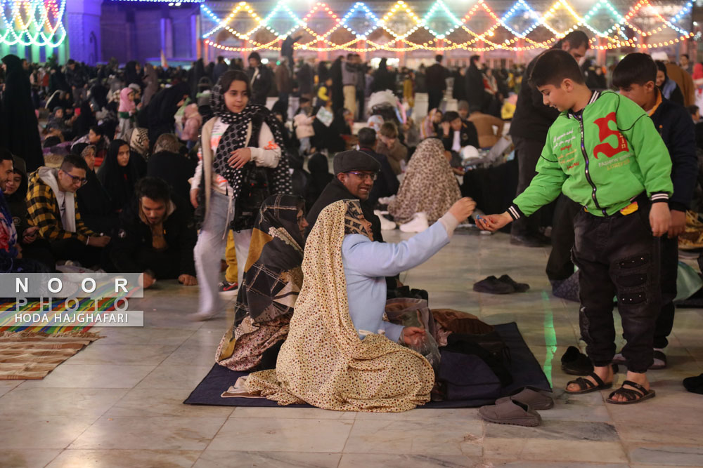 جشن شب نیمه شعبان در مسجد جمکران