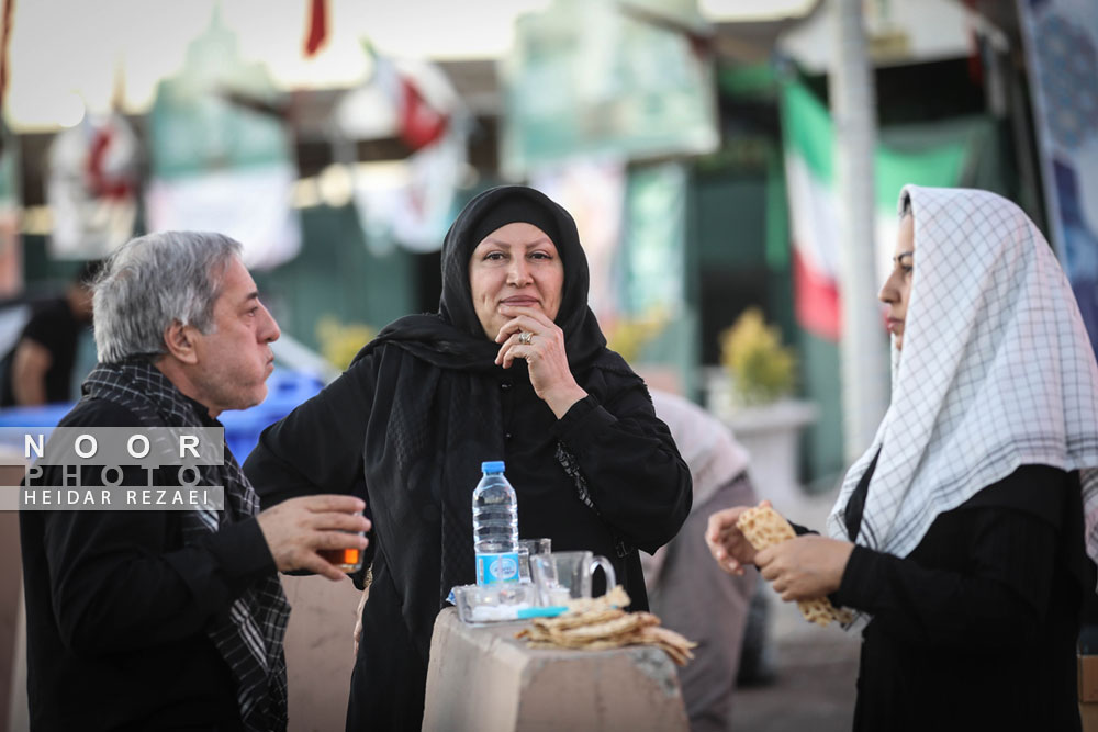 زائران و میهمانان مواکب اربعین حسینی در مرزهای کشور