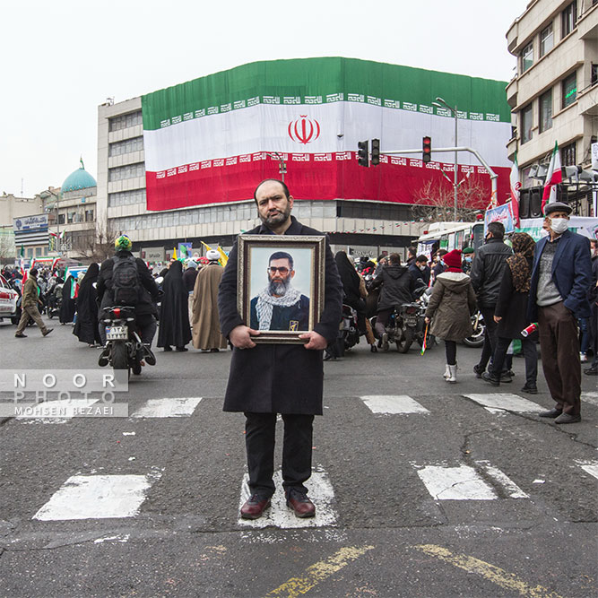 راهپیمایی 22 بهمن در تهران