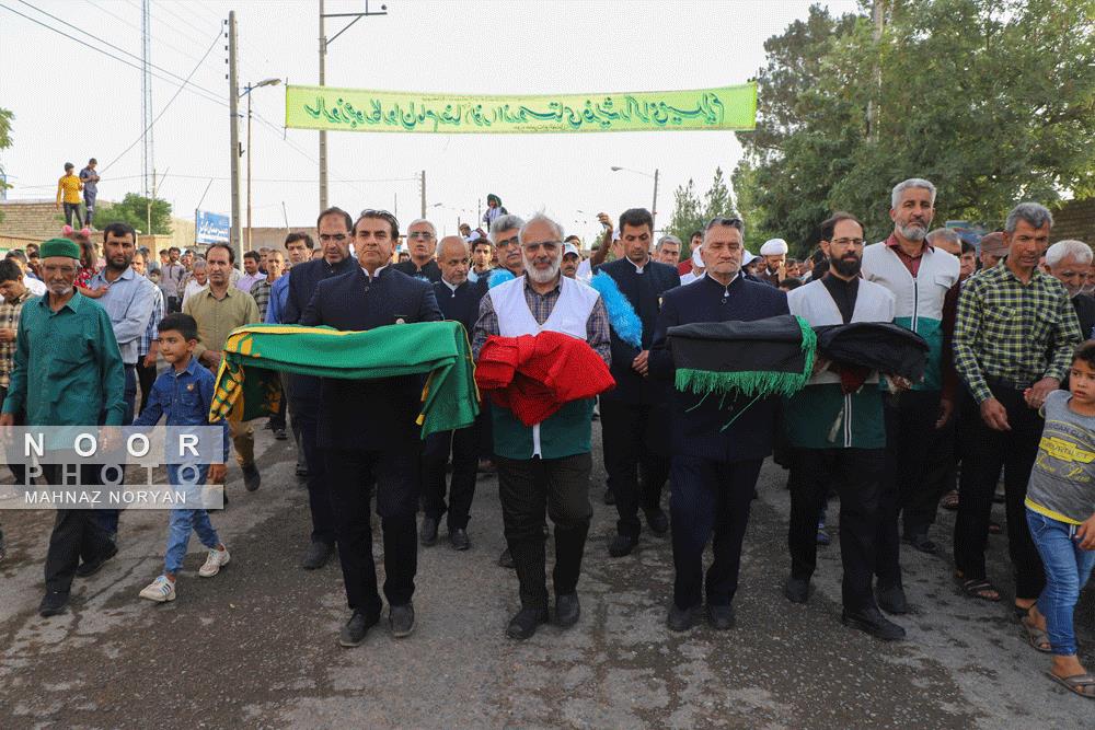 سالروز عبور کاروان امام رضا (ع) از روستای فدیشه نیشابور