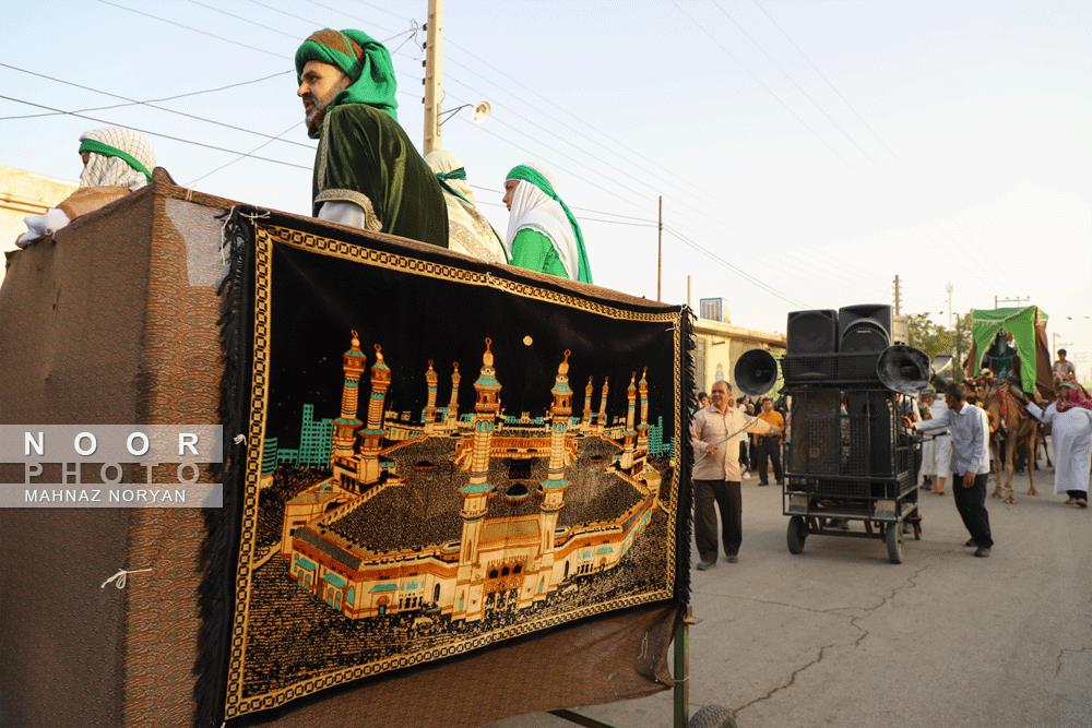 سالروز عبور کاروان امام رضا (ع) از روستای فدیشه نیشابور