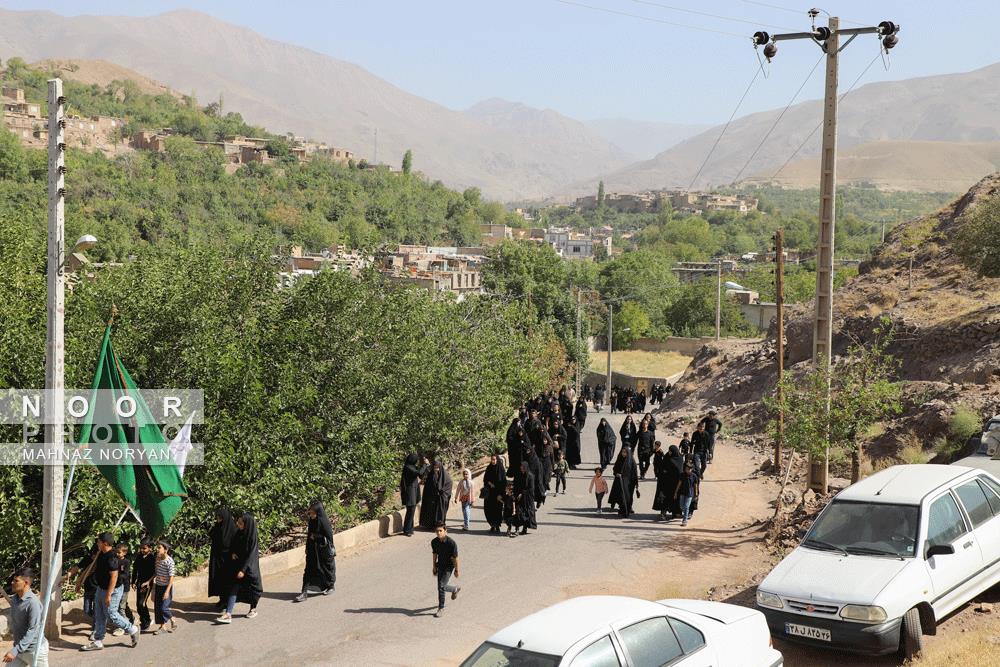 عزاداری اربعین حسینی در روستای خرو نیشابور