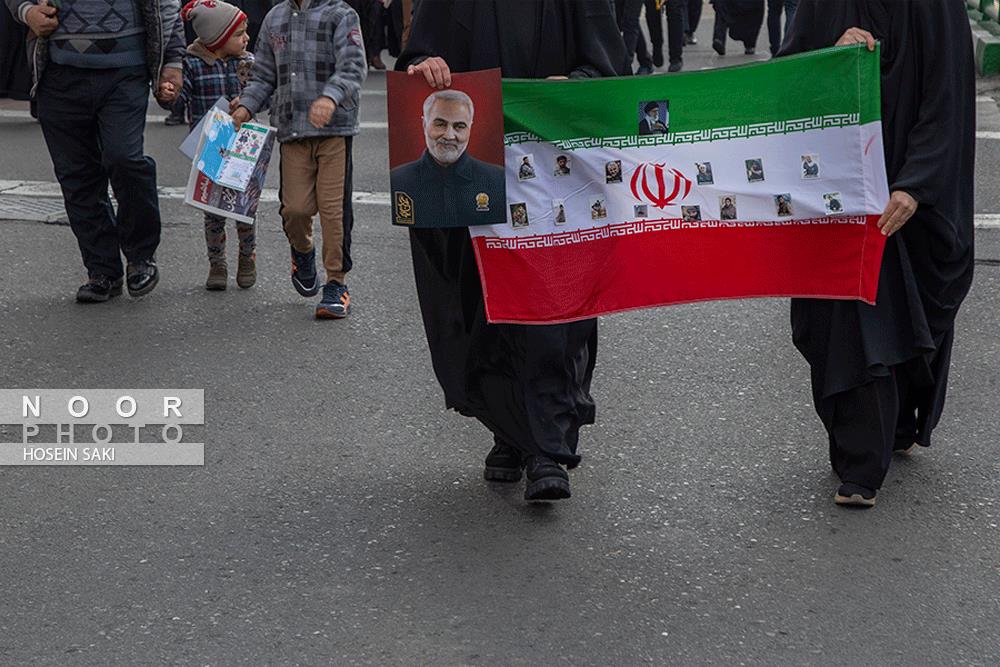 راهپیمایی 22 بهمن در تهران