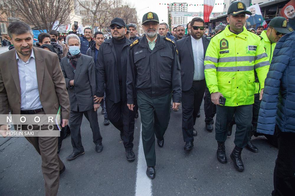 راهپیمایی 22 بهمن در تهران