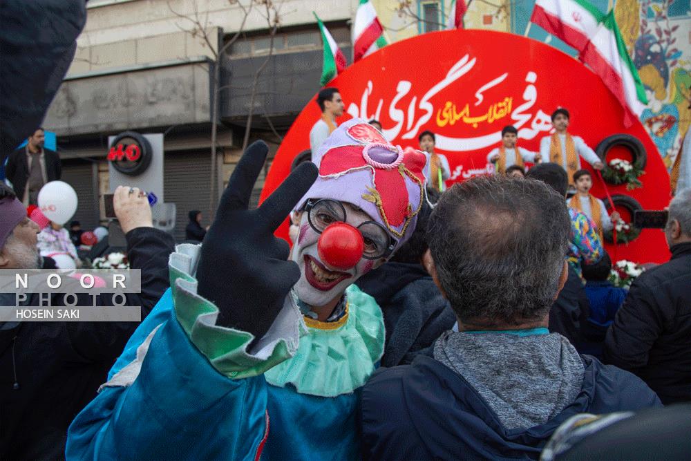 راهپیمایی 22 بهمن در تهران