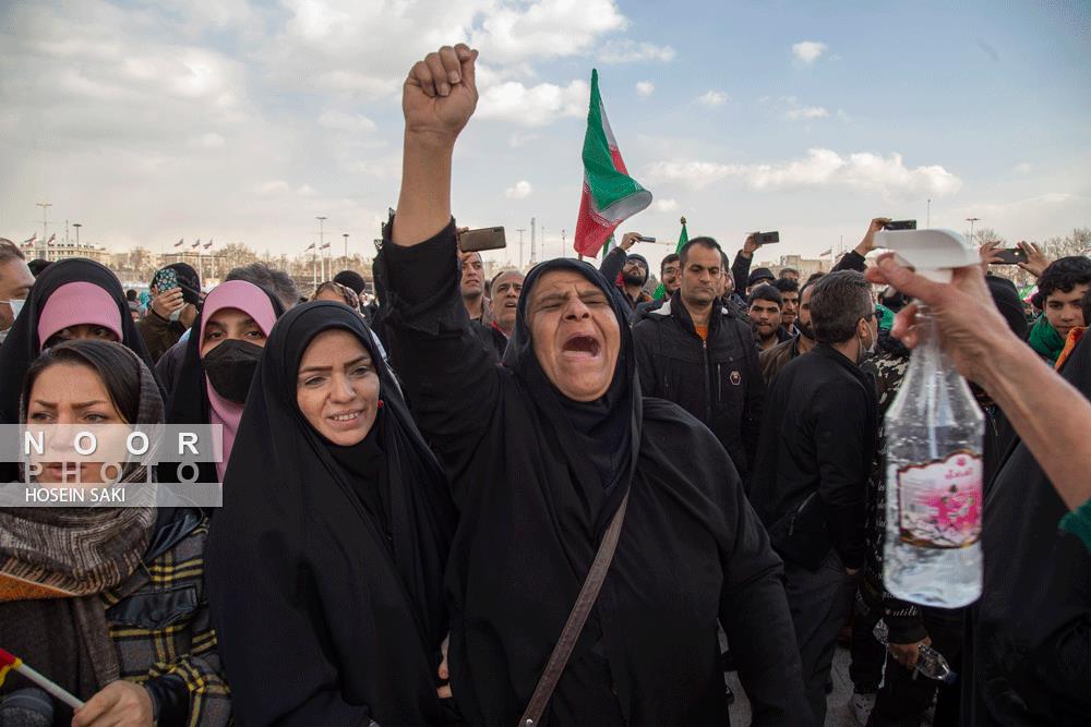 راهپیمایی 22 بهمن در تهران