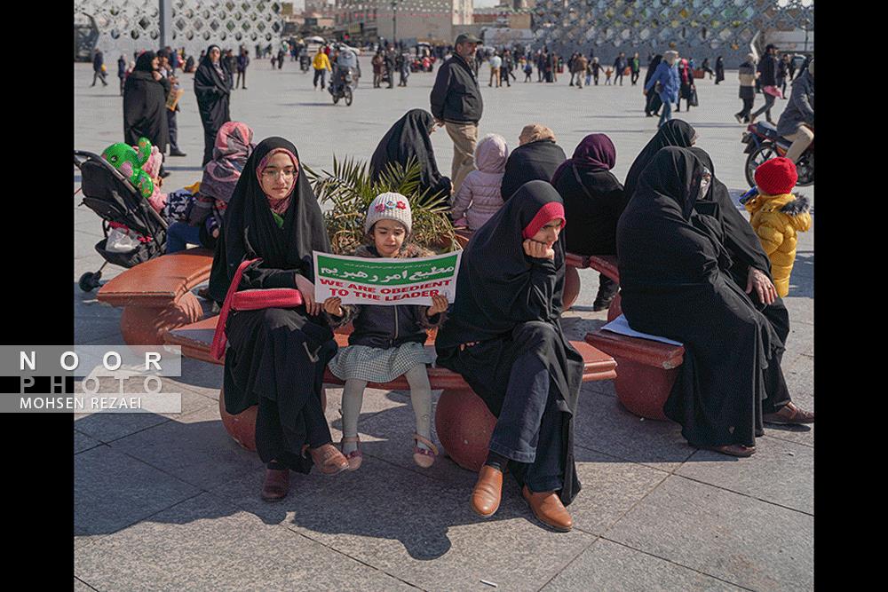 راهپیمایی 22 بهمن در تهران