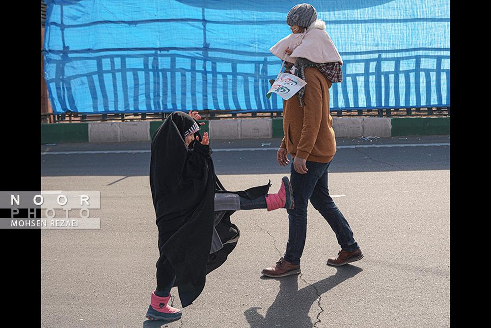 راهپیمایی 22 بهمن در تهران