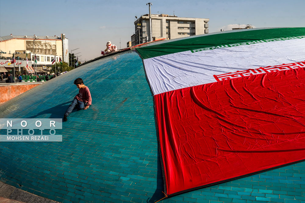 راهپیمایی مردم تهران در حمایت از کودکان و زنان مظلوم غزه