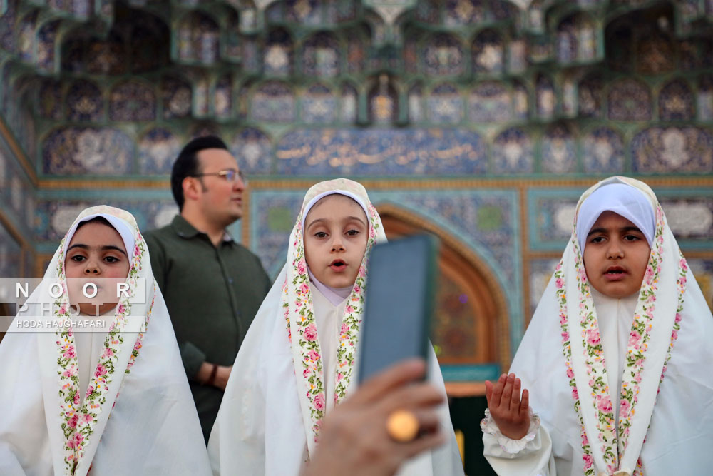 رونمایی سرود «فرمانده مهدی» در صحن مسجد جمکران