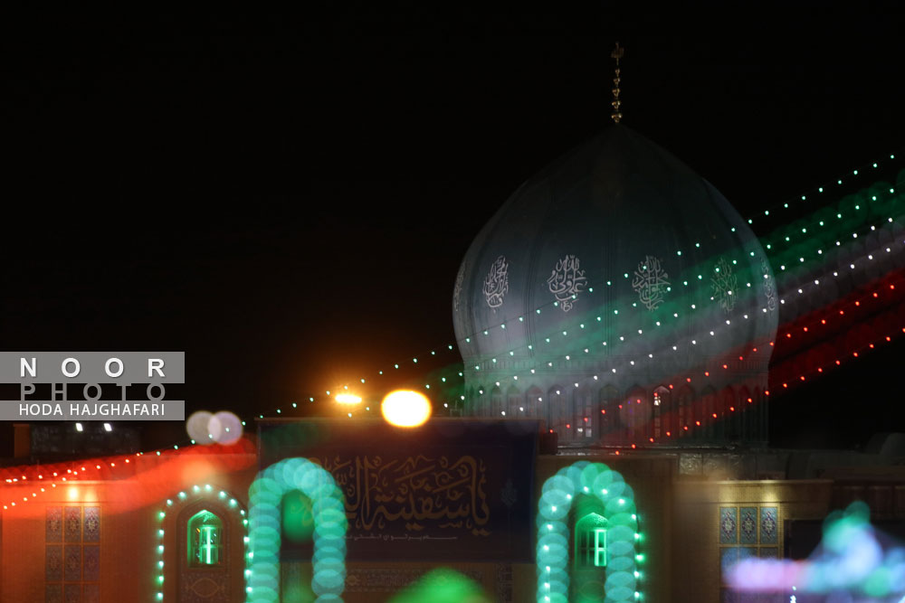 جشن شب نیمه شعبان در مسجد جمکران