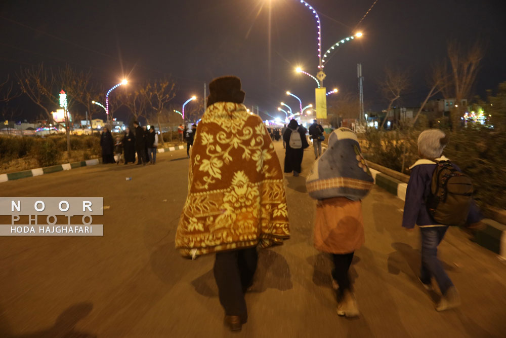 جشن شب نیمه شعبان در مسجد جمکران