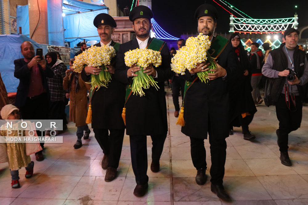 جشن شب نیمه شعبان در مسجد جمکران