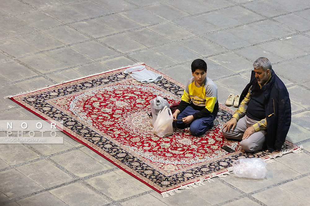 برپایی سفره افطاری در حرم مطهرحضرت معصومه (س)