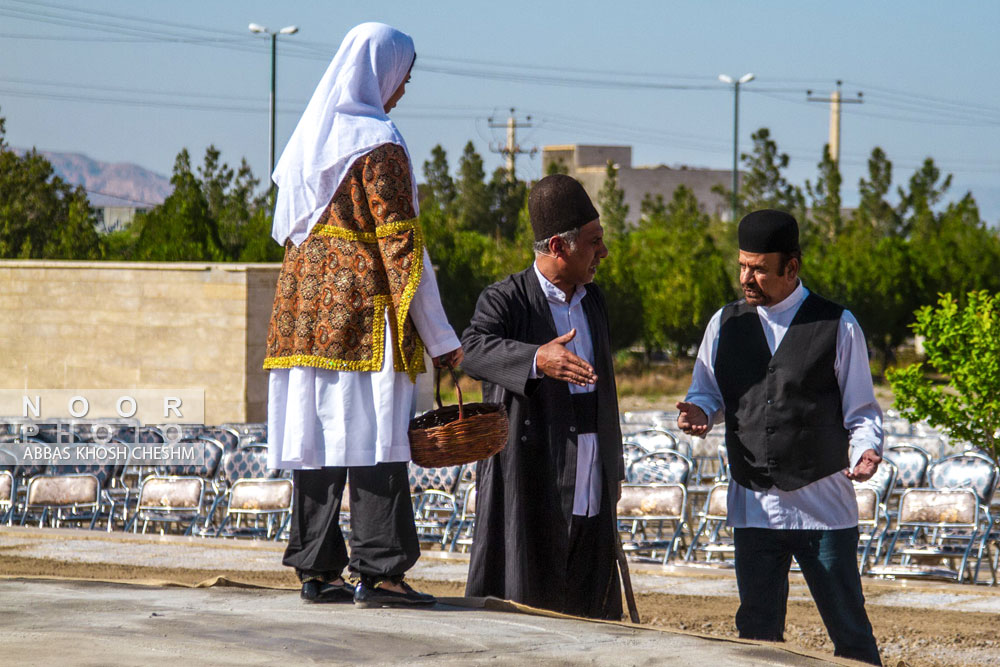 آیین سنتی بیل‌گردانی در نیم ور