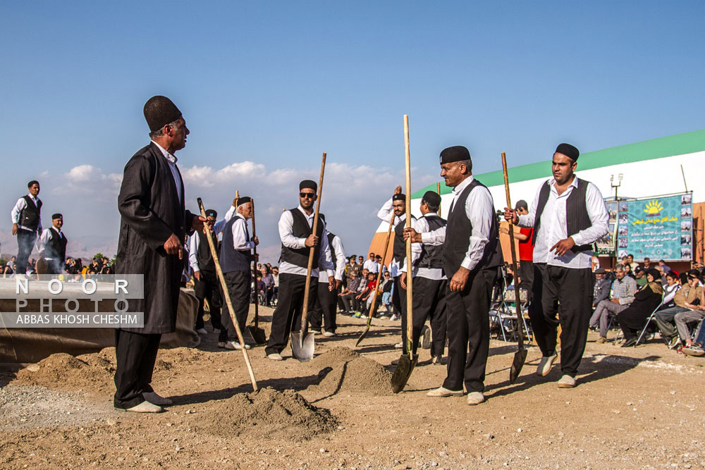 آیین سنتی بیل‌گردانی در نیم ور