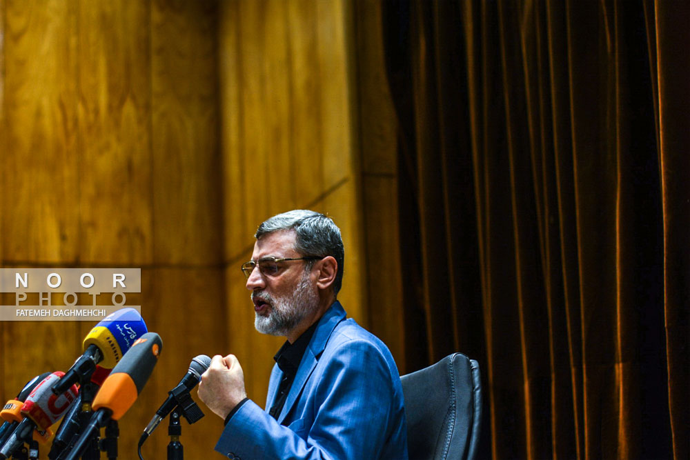 حضور سید امیر حسین قاضی زاده هاشمی در دانشگاه تهران پردیس علوم