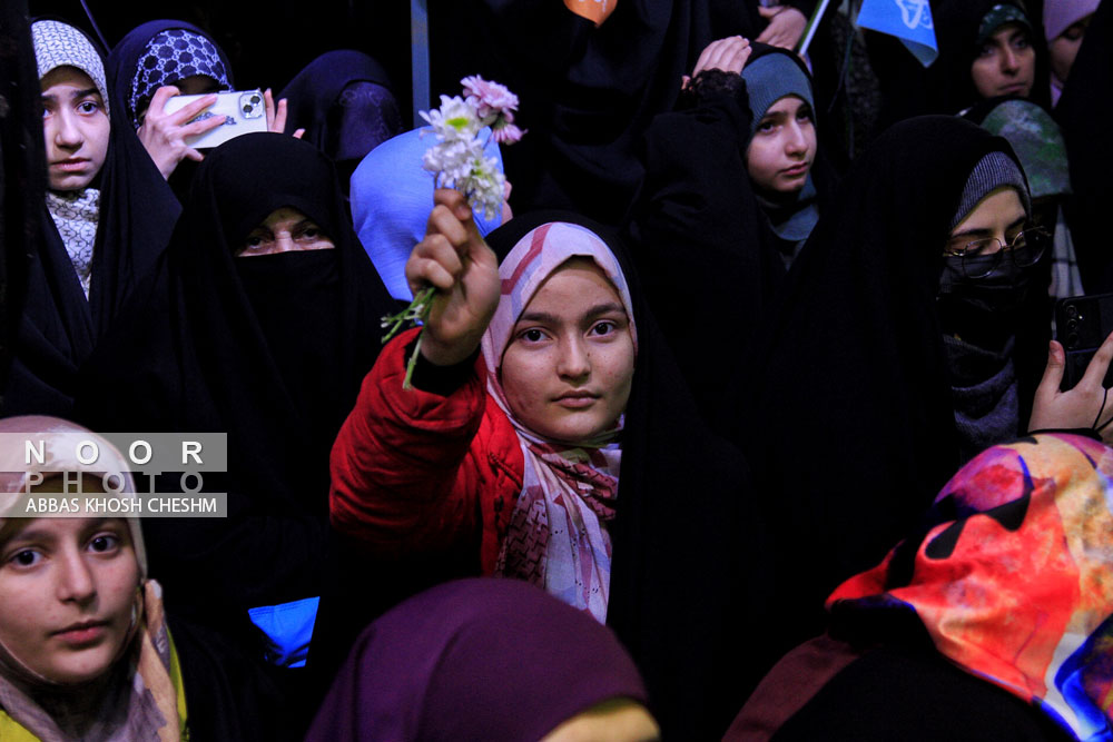 جشن میلاد امام مهدی (عج) در مسجد جمکران