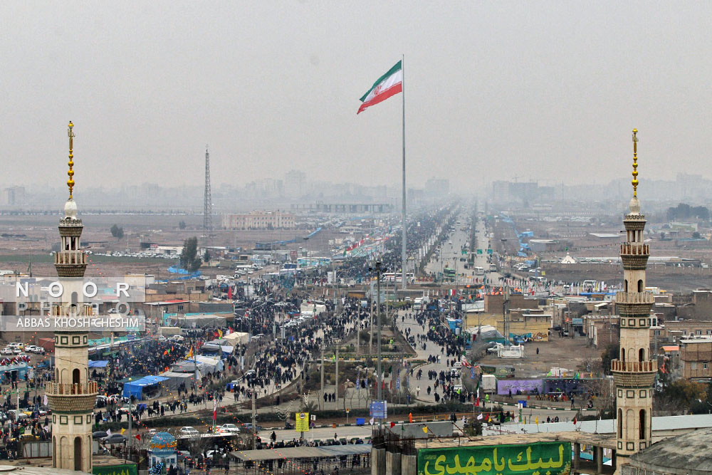 جشن میلاد امام مهدی (عج) در مسجد جمکران