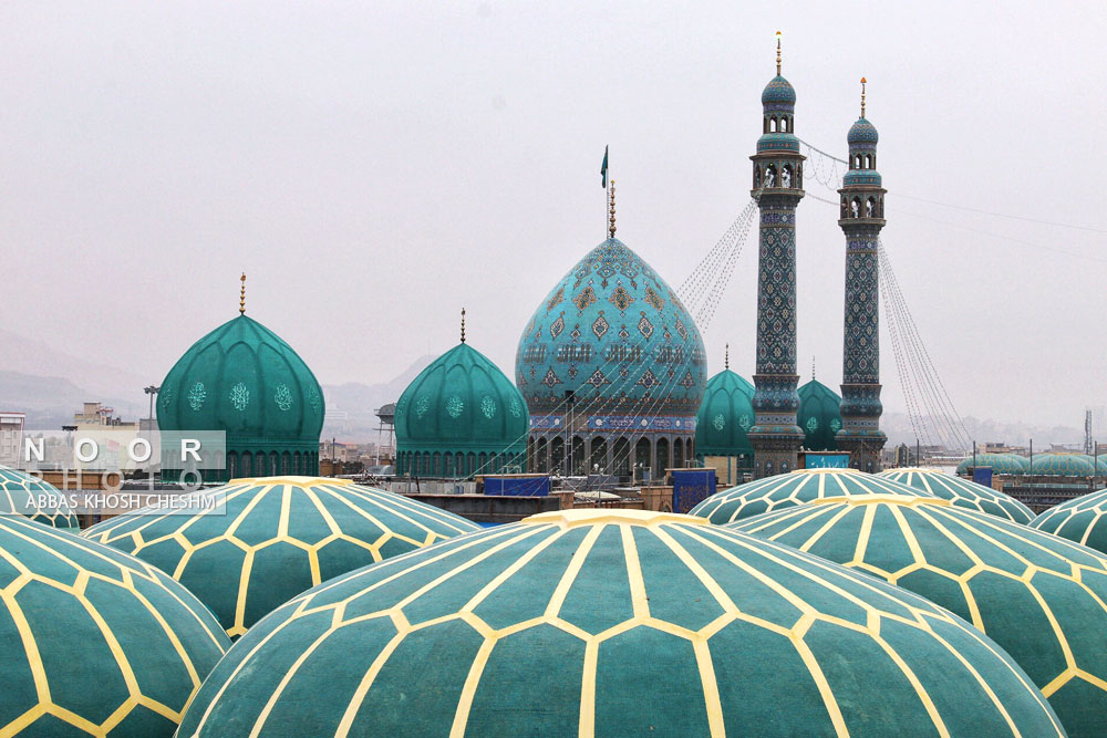 جشن میلاد امام مهدی (عج) در مسجد جمکران