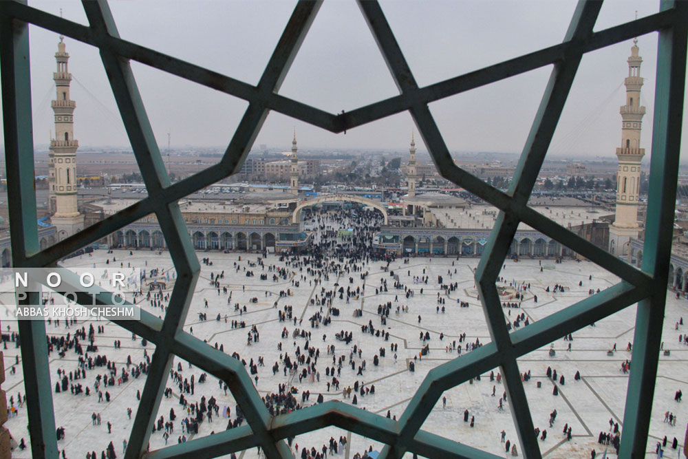 جشن میلاد امام مهدی (عج) در مسجد جمکران