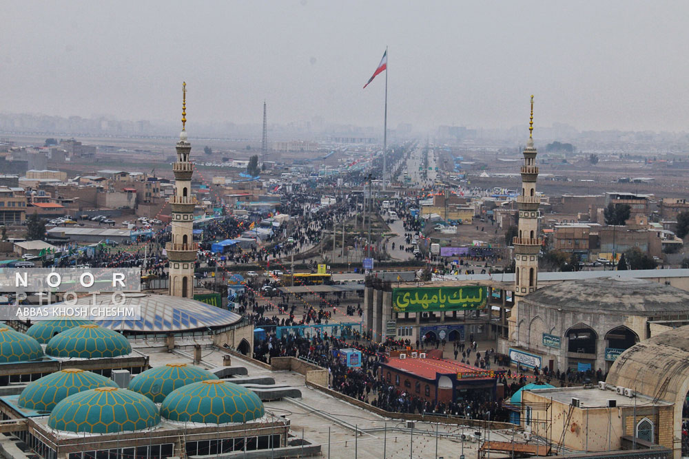 جشن میلاد امام مهدی (عج) در مسجد جمکران