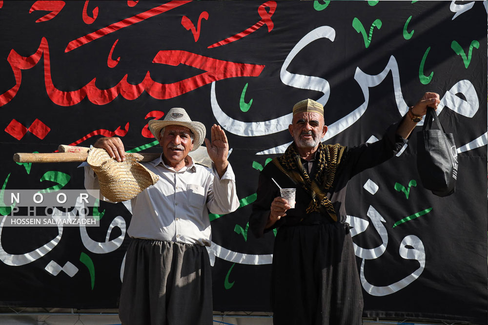 عبور زائران اربعین حسینی از مرز تمرچین