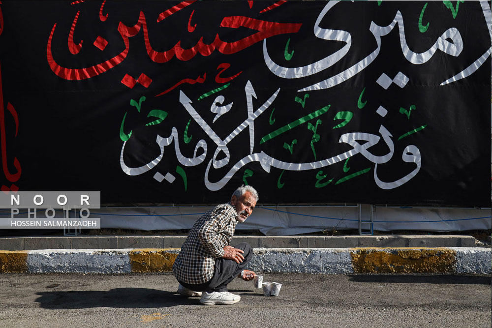 عبور زائران اربعین حسینی از مرز تمرچین
