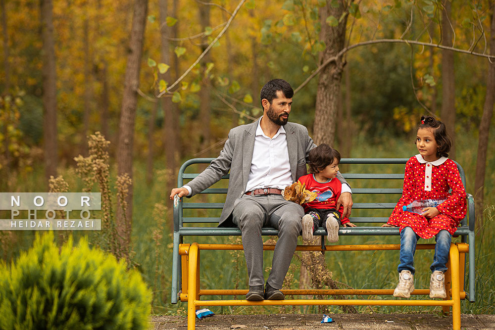 طبیعت پائیزی جنگل دالخانی و نمک آبرود