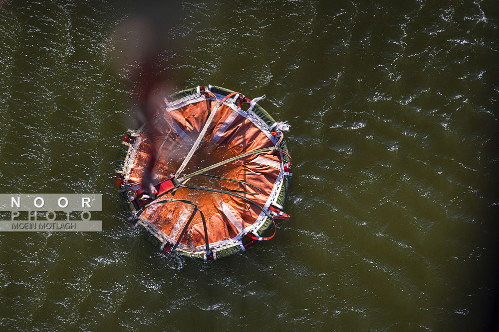 اطفای حریق هوایی در جنگل‌های توسکستان