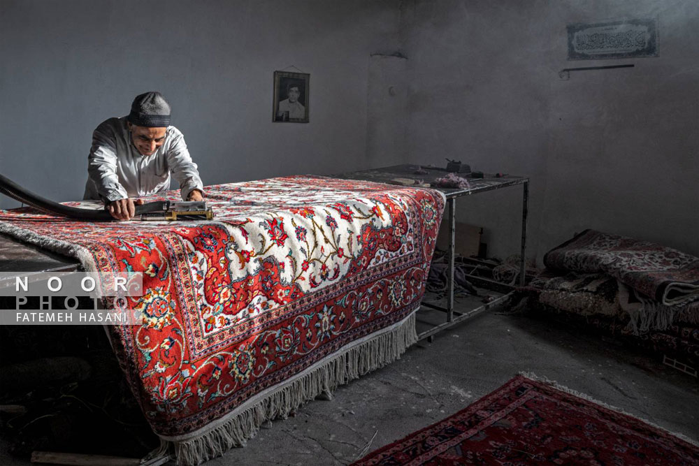 هنر فرش بافی استان مرکزی