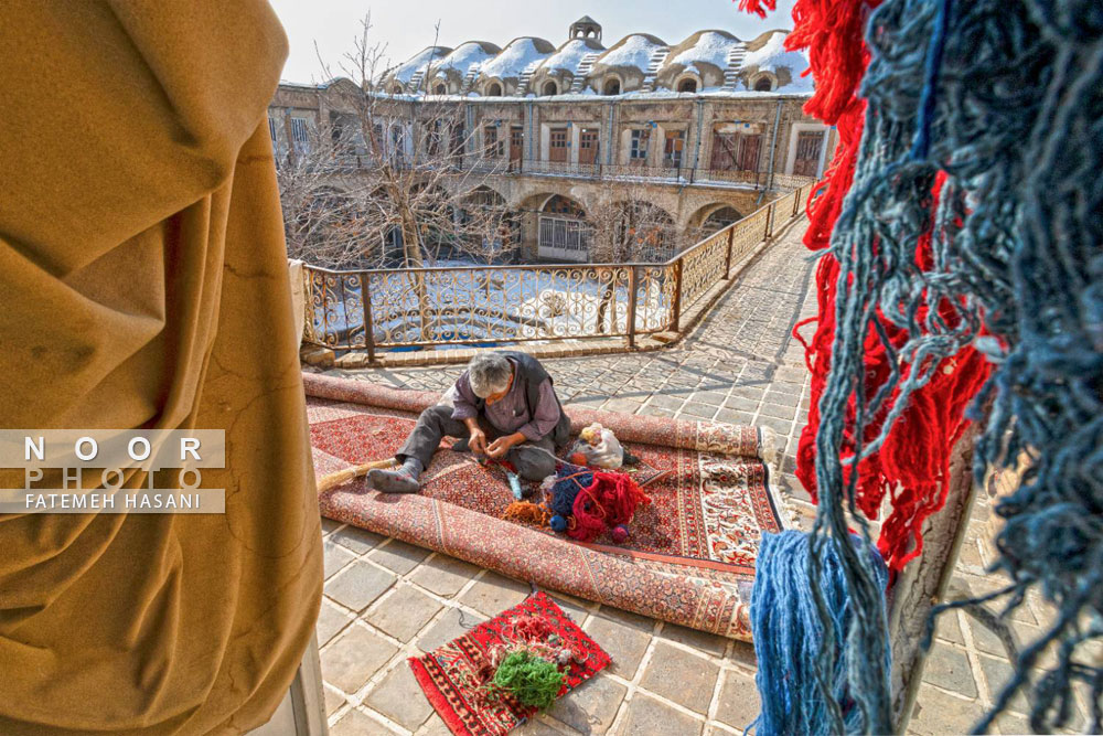 هنر فرش بافی استان مرکزی