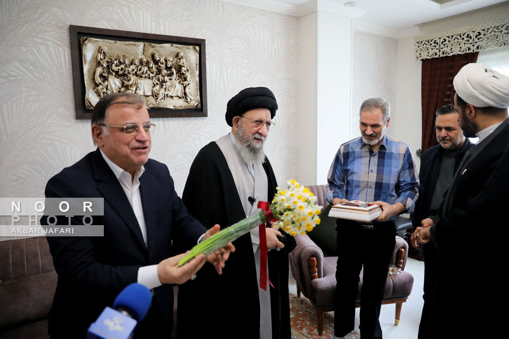 حضور نماینده رهبر معظم انقلاب در منازل تعدادی از جانبازان سرافراز استان گلستان