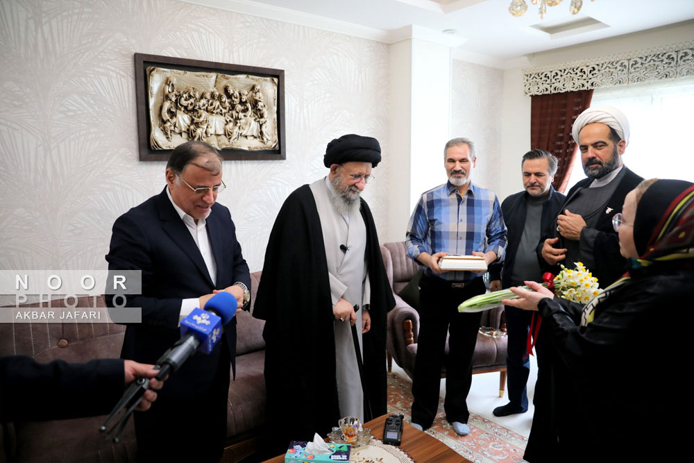 حضور نماینده رهبر معظم انقلاب در منازل تعدادی از جانبازان سرافراز استان گلستان