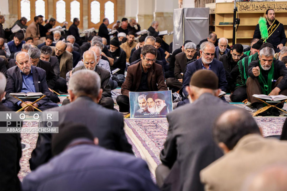 ترتیل خوانی قرآن کریم در مصلای قم