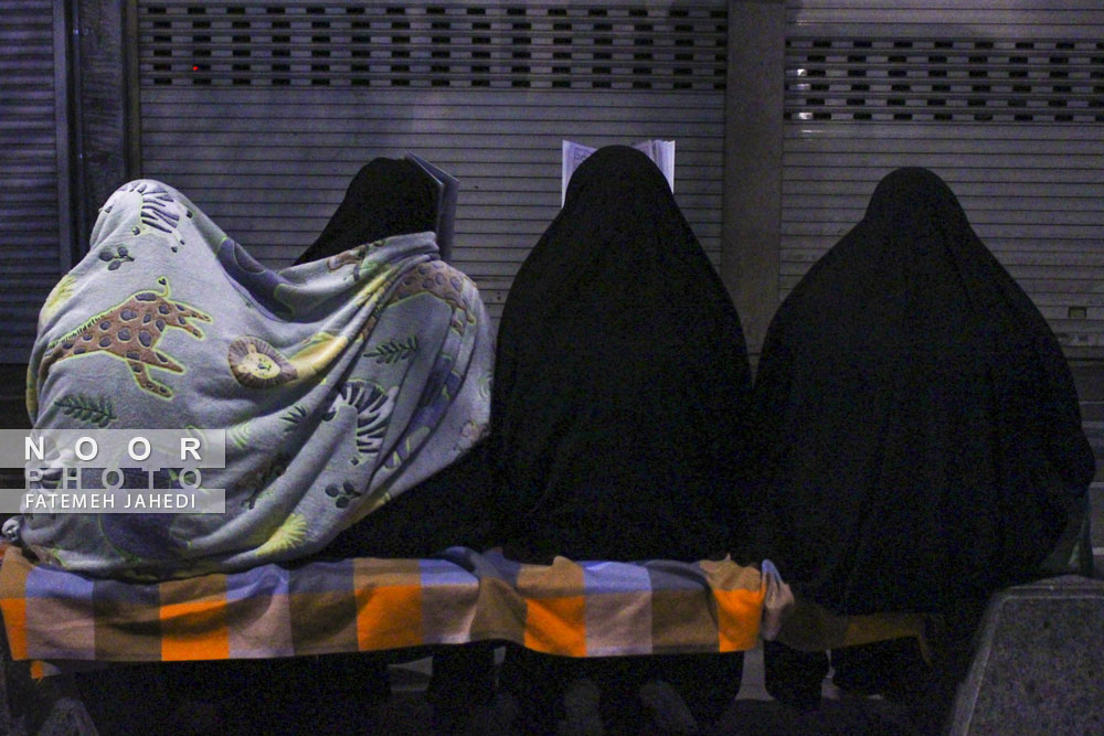 مراسم احیای شب نوزدهم ماه رمضان در خیابانهای مشهد