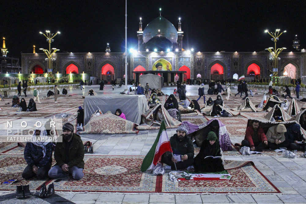 مراسم احیای شب بیست و سوم ماه رمضان در حرم مطهر امام رضا (ع)